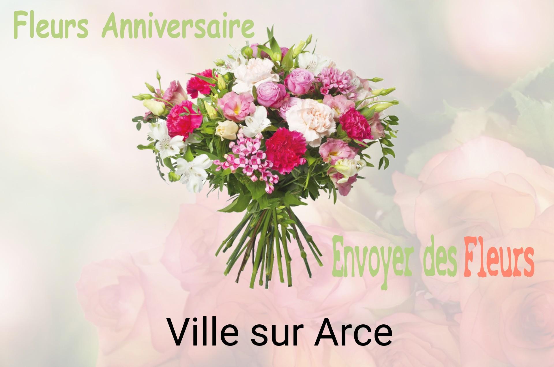 Bouquet de fleurs d’anniversaire livré à Ville-sur-Arce