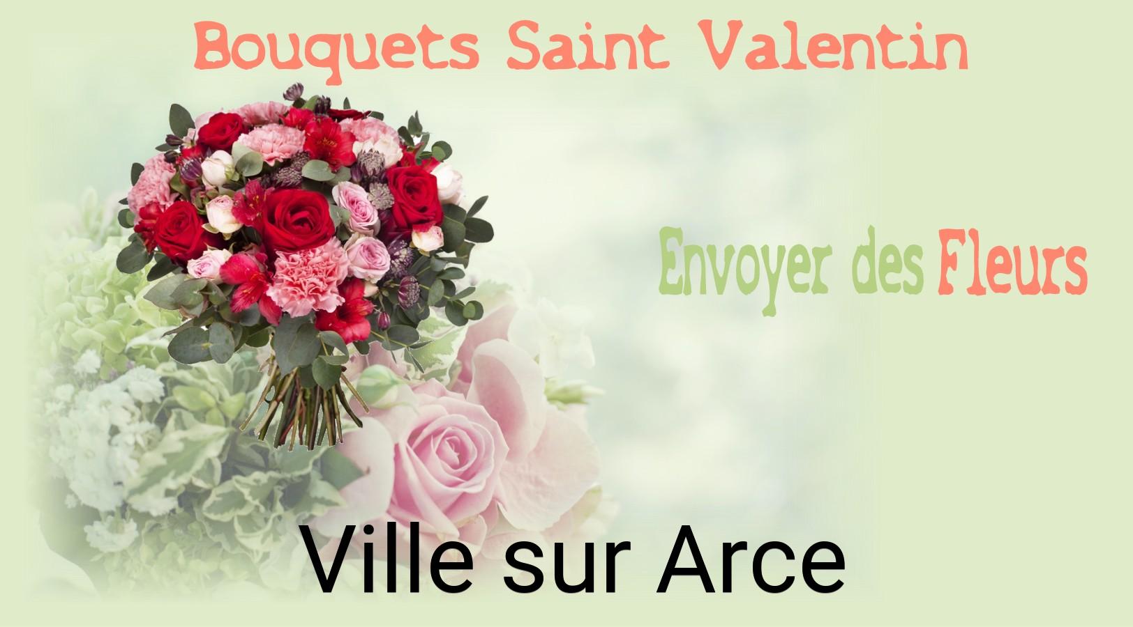 Roses de Saint-Valentin livrées à Ville-sur-Arce